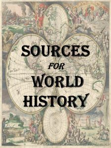 Sources for World History book cover