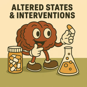 Cartoon Brain Mascot