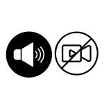 audio only, no video