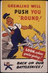 WW II safety poster