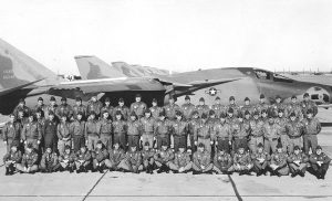 Large group of Air Force pilots.