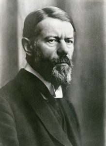 Photograph of Max Weber.