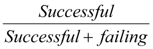 Equation for base rate