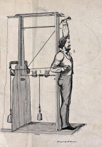 Drawing of a machine