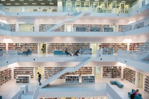 Library interior